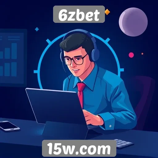 Suporte ao cliente no site 6zbet