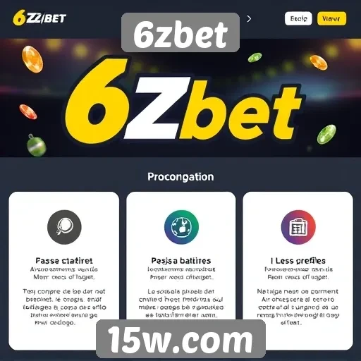 Exploração das funcionalidades do site de jogos 6zbet